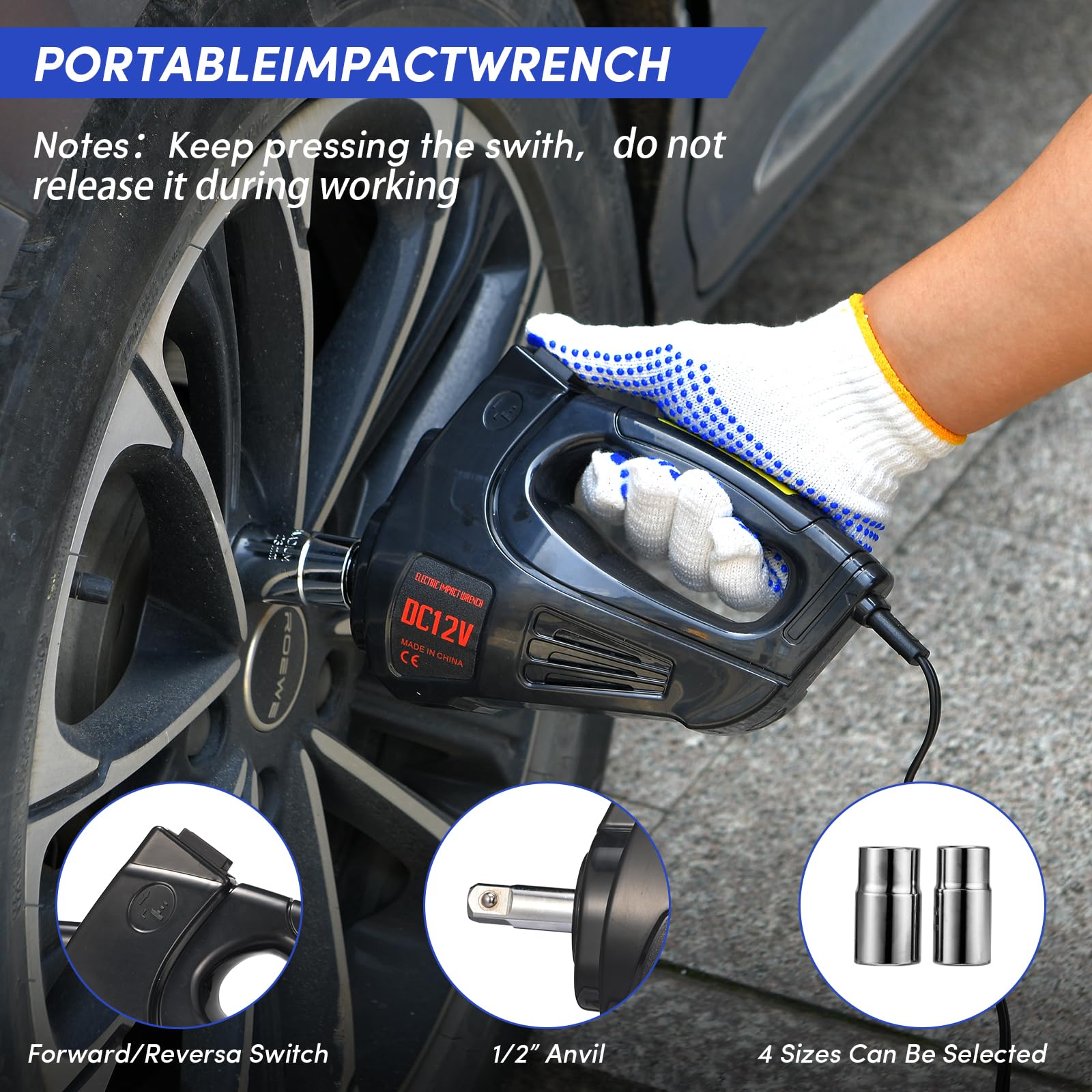 BENYAN 3.5m power cable and battery clamps enabling flexible setup.