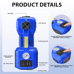 BENYAN electric impact wrench included for faster lug nut removal