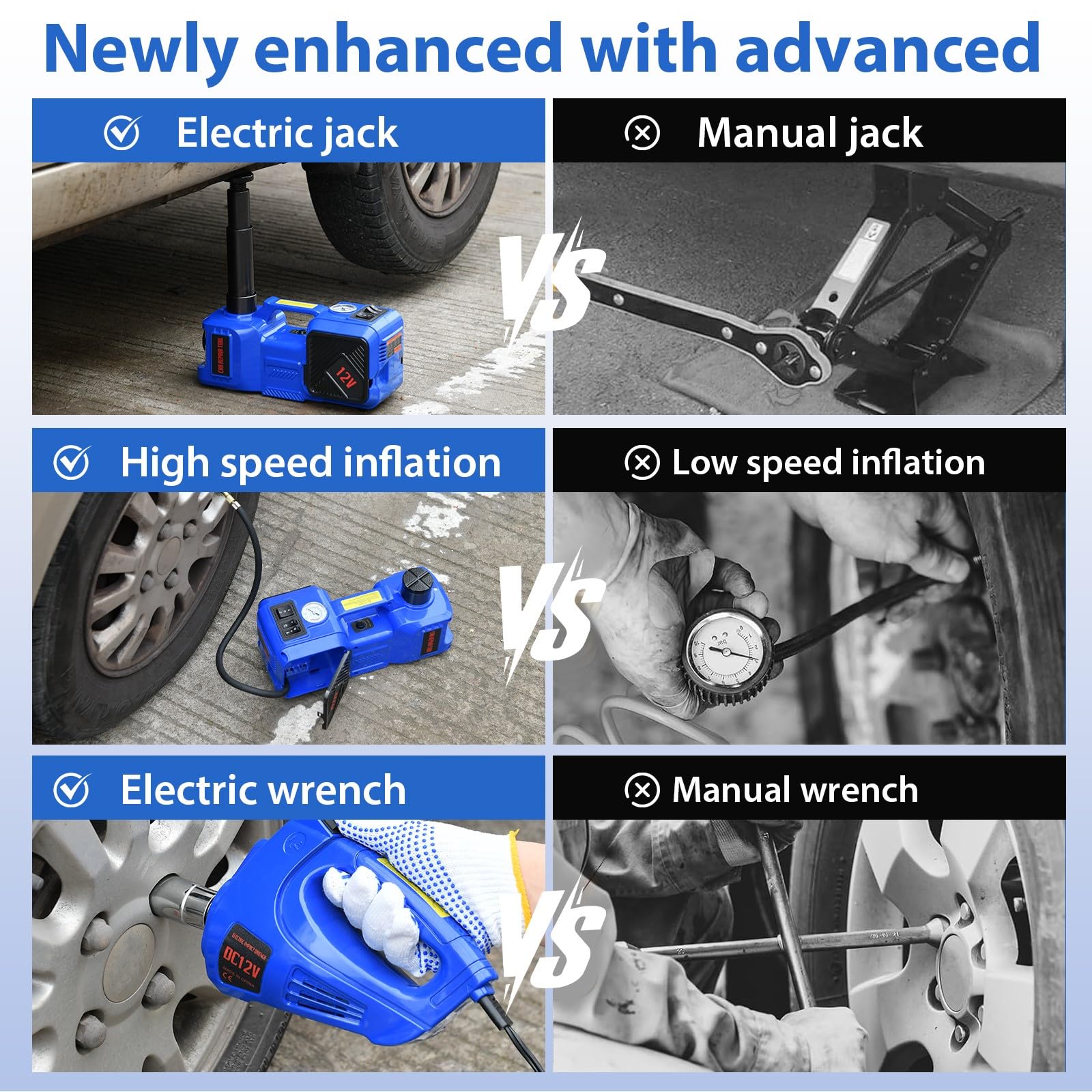 BENYAN 3.5m power cable with battery clamps simplifies setup