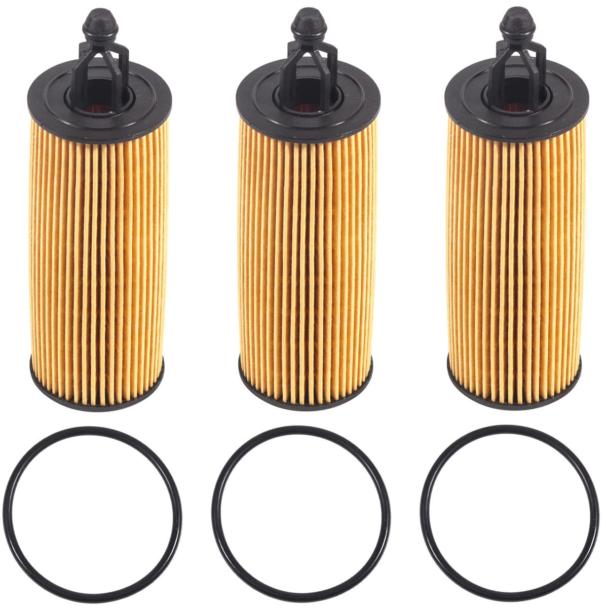 BEONEO oil filter 68191349ac front view shows easy install and compatibility
