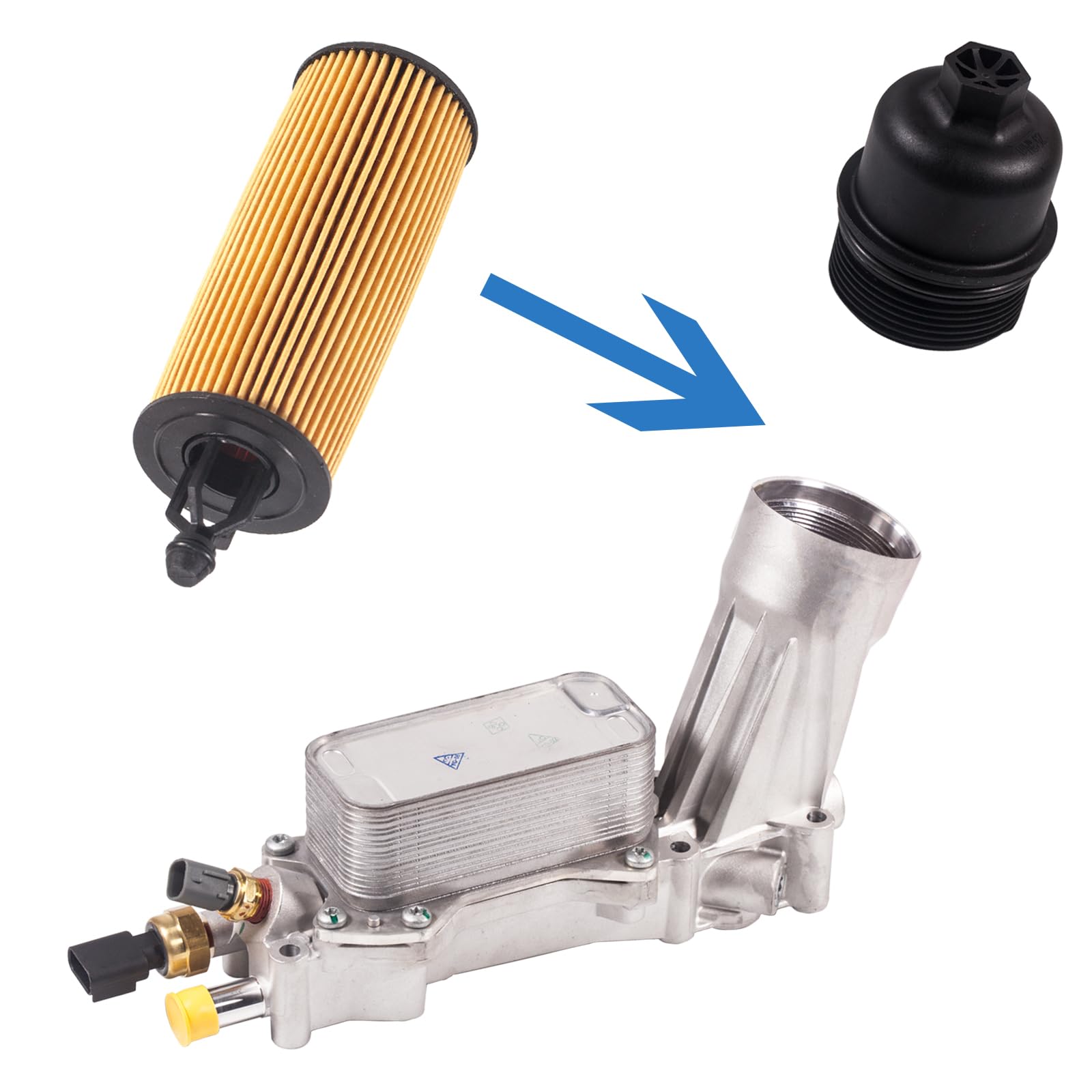 BEONEO oil filter 68191349ac packaging ready for safe shipping