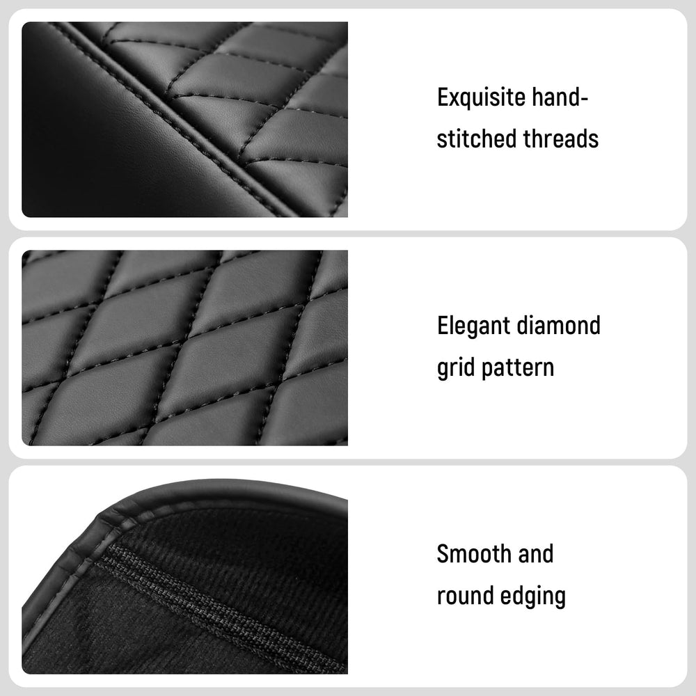 Bercicci center console cover demonstrates quick tool-free installation for Camry.