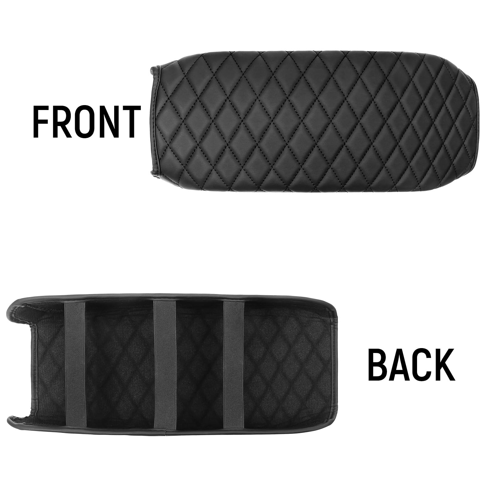Bercicci armrest cover reinforced stitching for long-lasting durability.