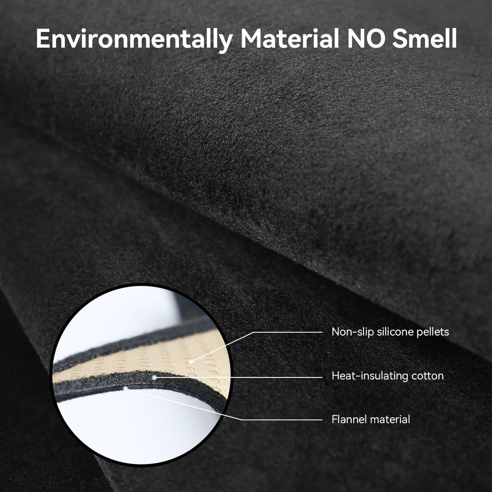 Tool-free installation by Bercicci dash cover for Camry with vent openings.