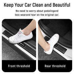 Bercicci RAV4 rear right door sill protector protects against mud and debris