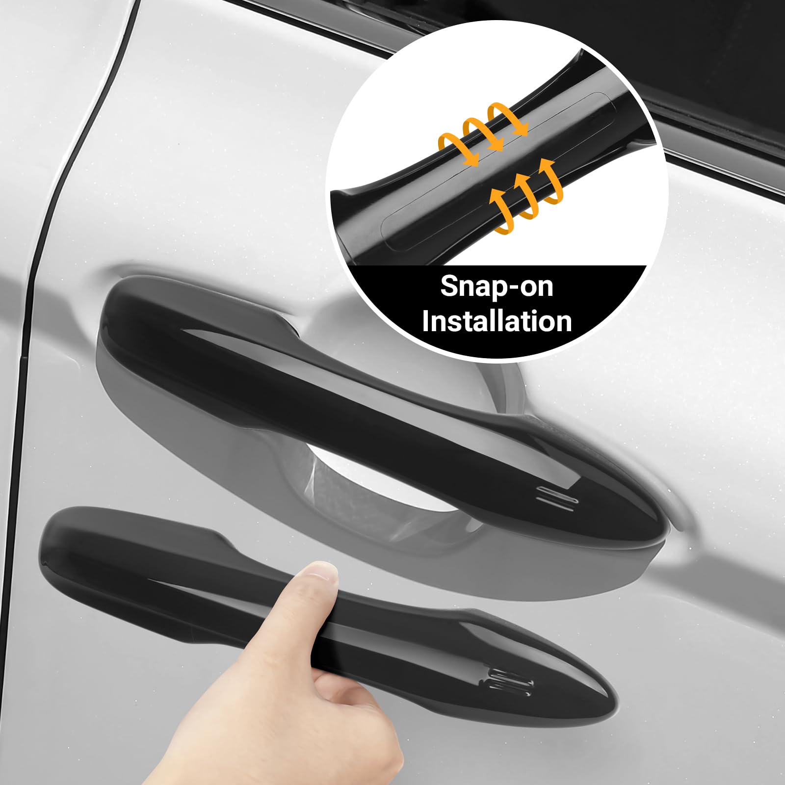 Bercicci Corolla door handle protector with seamless fit for 2019-2026