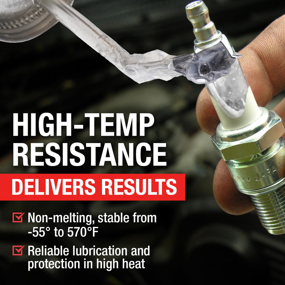 Berkland grease protects battery terminals and wiring from moisture with waterproof protection.