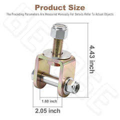 BERPSE 690001 eyelet conversion highlights easy switch from pin to eyelet.