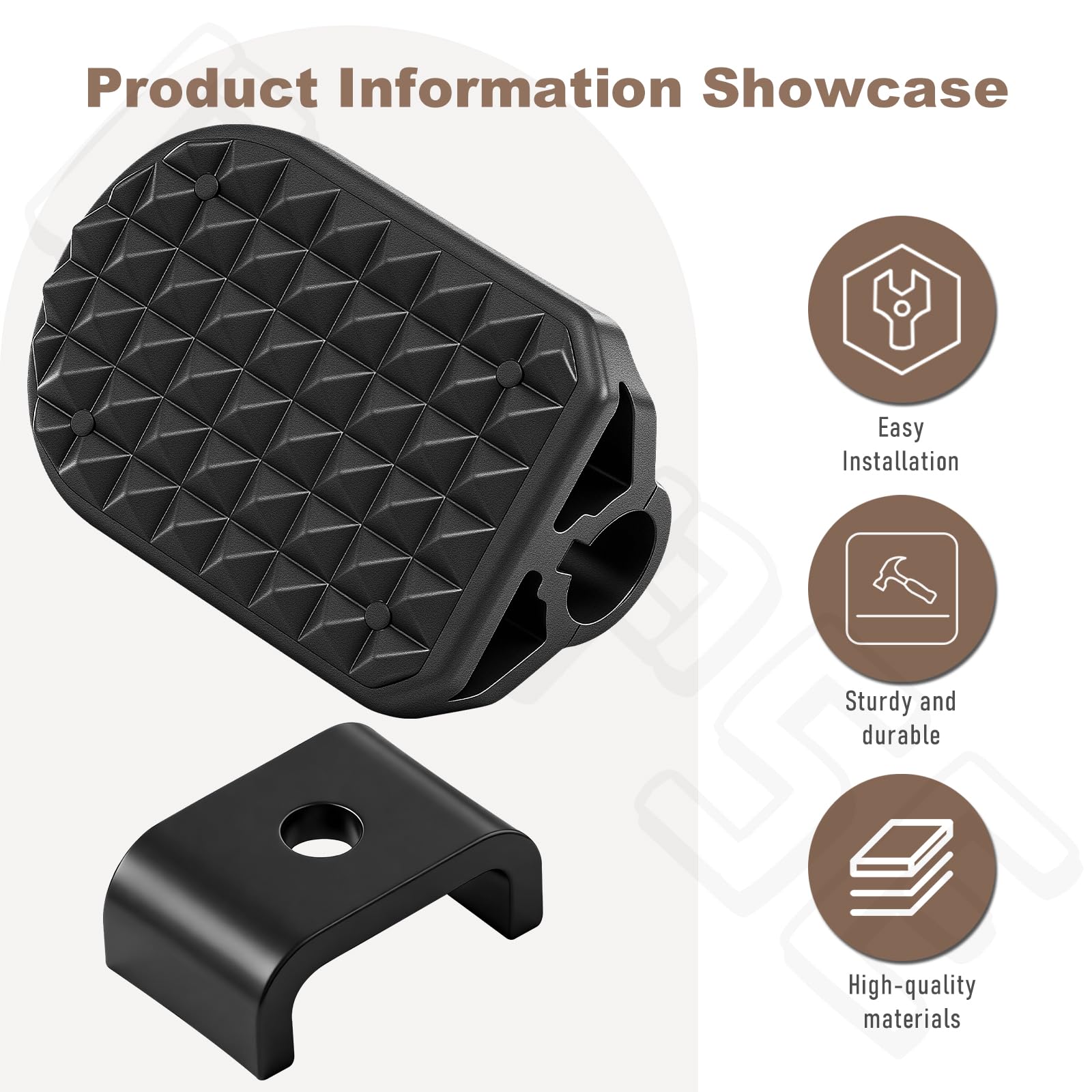 BERPSE differential lock pedal for 1026R supports safer travel on slippery surfaces