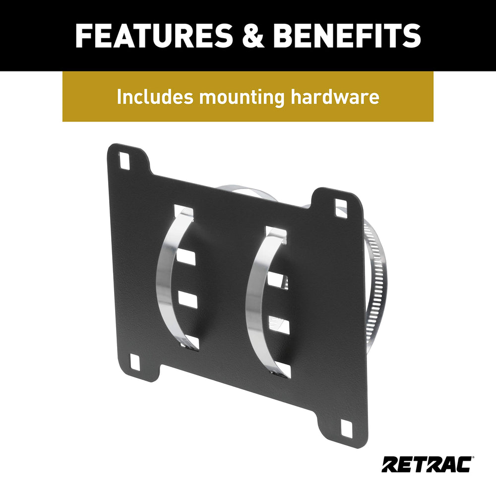 Beseloa RETRAC 205495 vehicle front-end protection with front plate bracket
