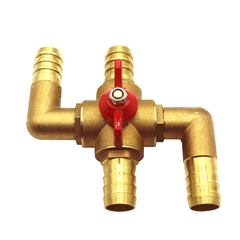 BesNPT 4-way heating valve brass body, durable and high-temperature ready.