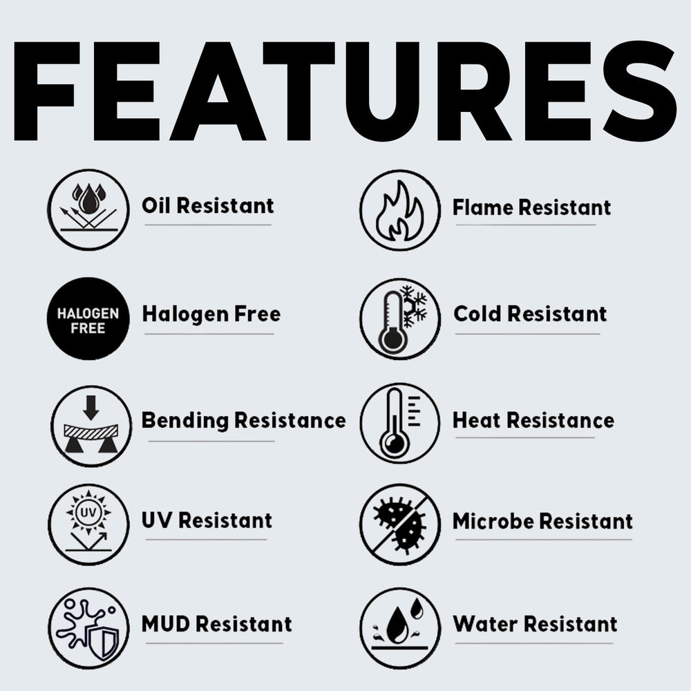 BEST CONNECTIONS 4-Way Trailer Wire available in 25 ft for compact installs.
