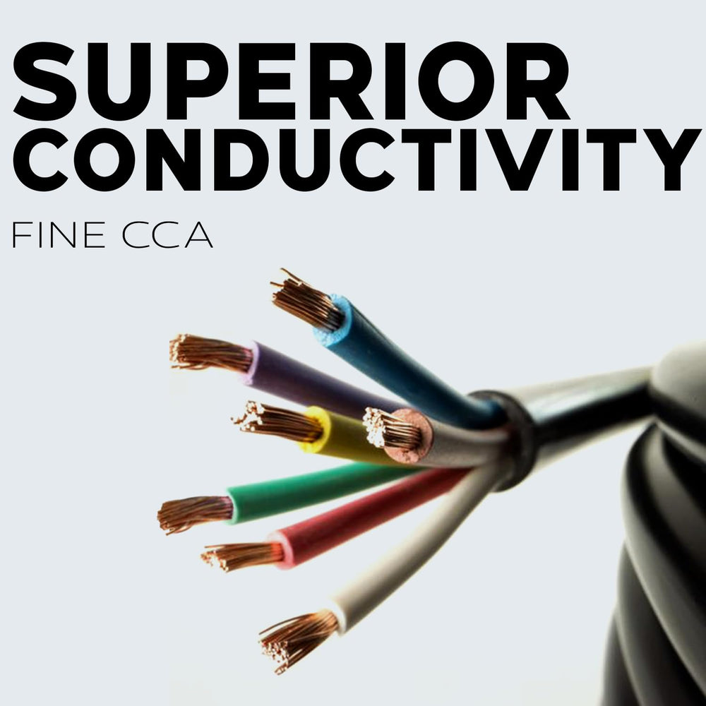 Best Connections color-coded 7Way wires enable quick trailer wiring installation