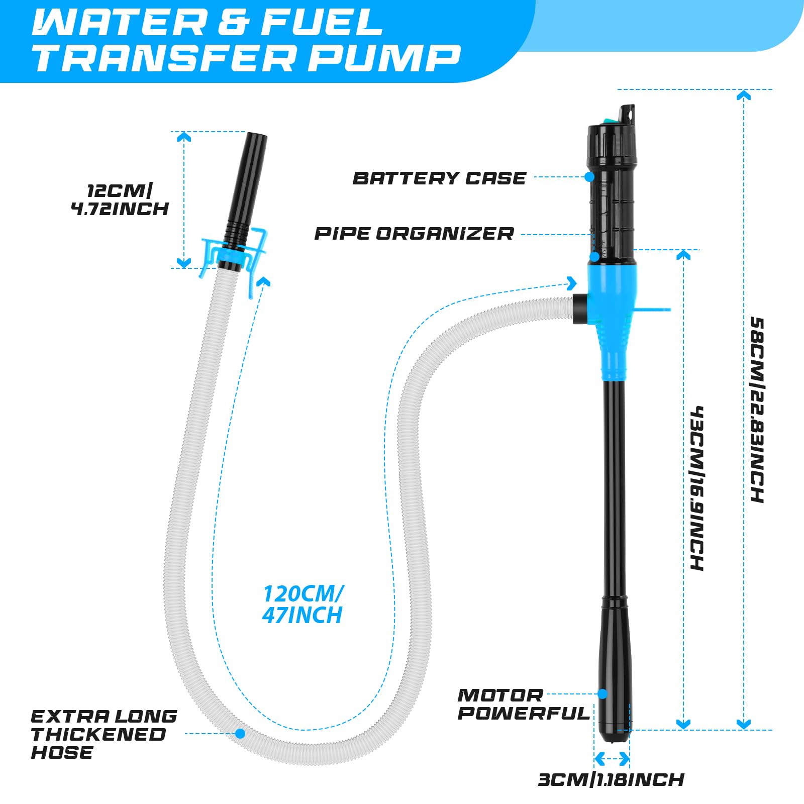 BestCosy 24 inch discharge hose for versatile connections