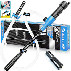 BestCosy portable transfer pump with battery powered operation for on the go fueling