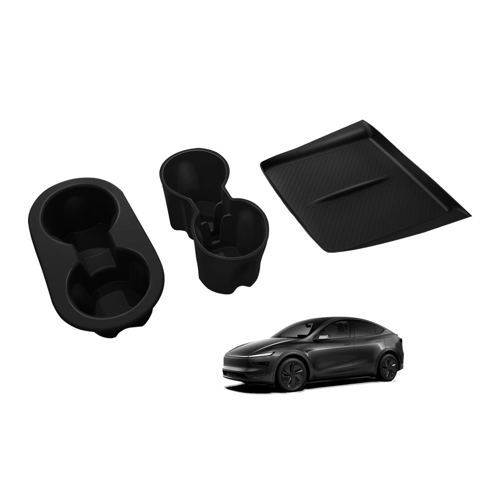 BestEvMod front center console inserts provide a precise fit and interior protection