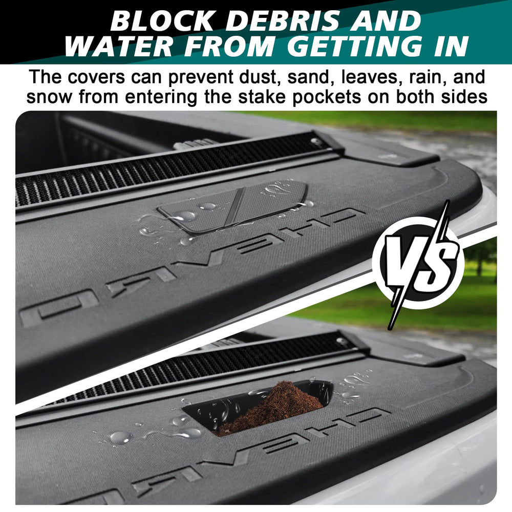 Installation demo of BestEvMod bed rail stake pocket covers