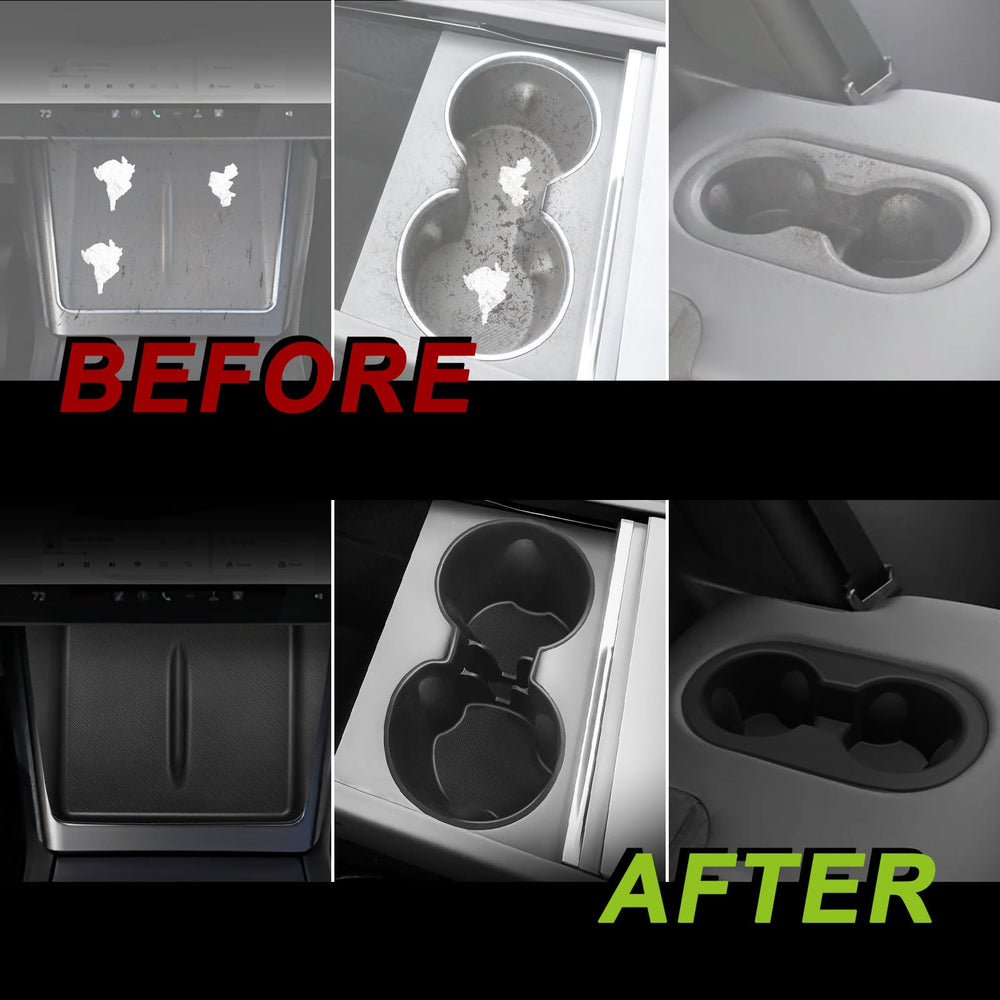 BestEvMod black color finish adds a sleek look while guarding interior surfaces