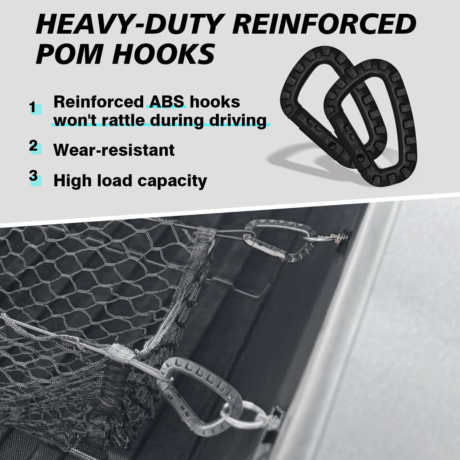 BestEvMod quick-install cargo net shown in use and removal