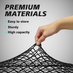 BestEvMod cargo net made from stretchable material maintaining tension