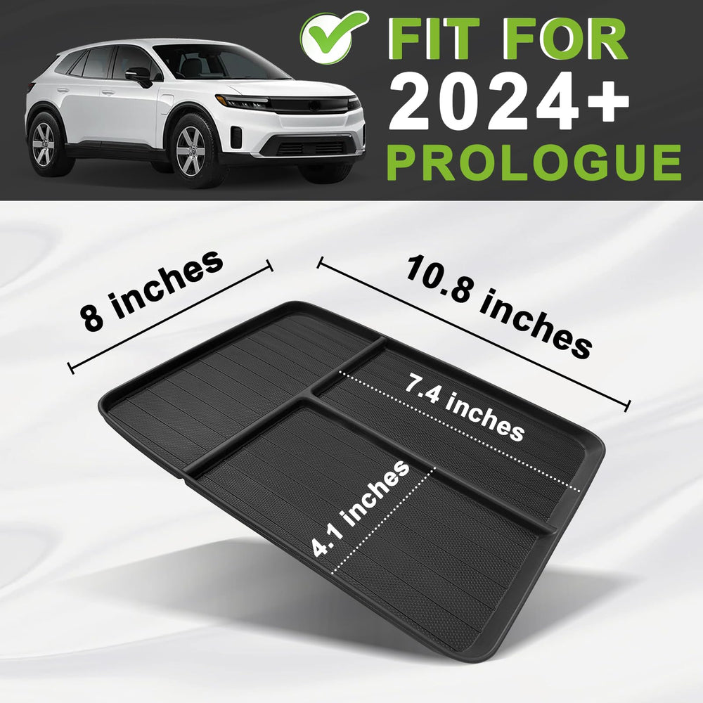BestEvMod center-console tray eases access and keeps items organized while driving.