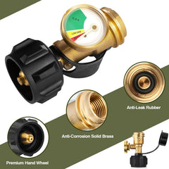 Bestfire brass construction delivers durability in rugged outdoor conditions