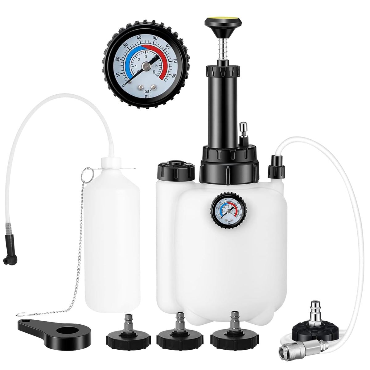BESTGLOAL 3L brake bleeder kit assembly for ready home maintenance.