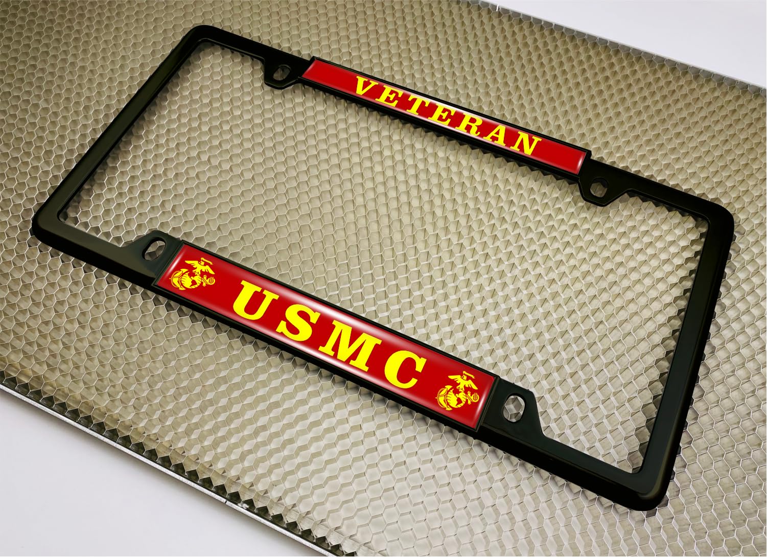 BestLicensePlateFrames black frame delivers a sleek, durable finish