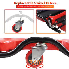 BESTOOL creeper headrest provides ergonomic support during maintenance tasks.