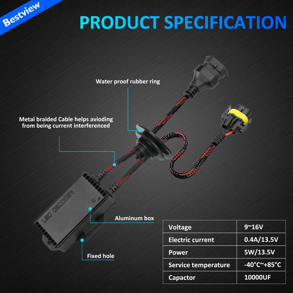 Bestview aviation aluminum casing for heat dissipation
