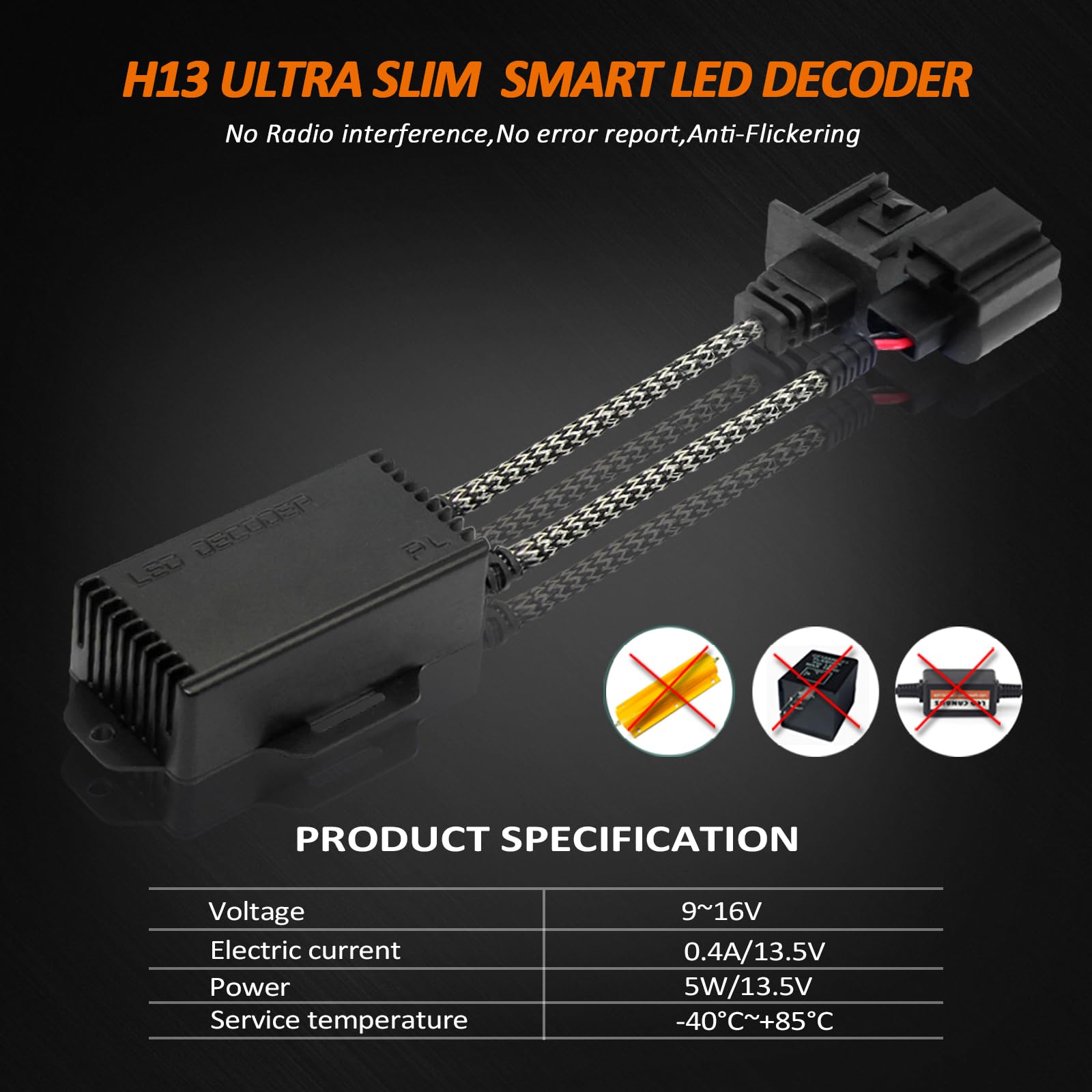Bestview plug-and-play installation with braided cables simplifies fitting.