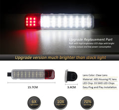 Bestview LED door panel light side-illumination for better exterior visibility at night.