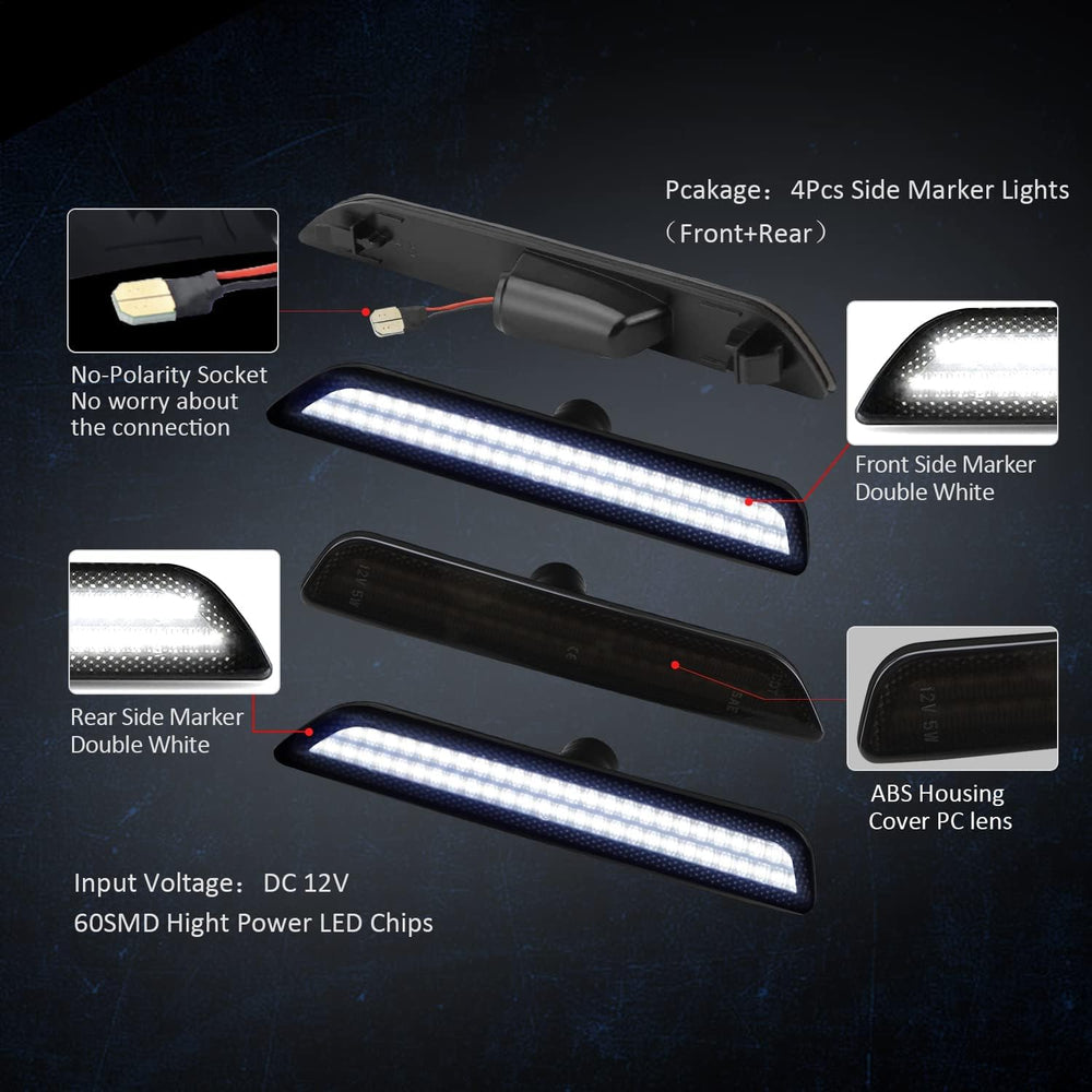 Bestview installation-ready side marker shown during fitment