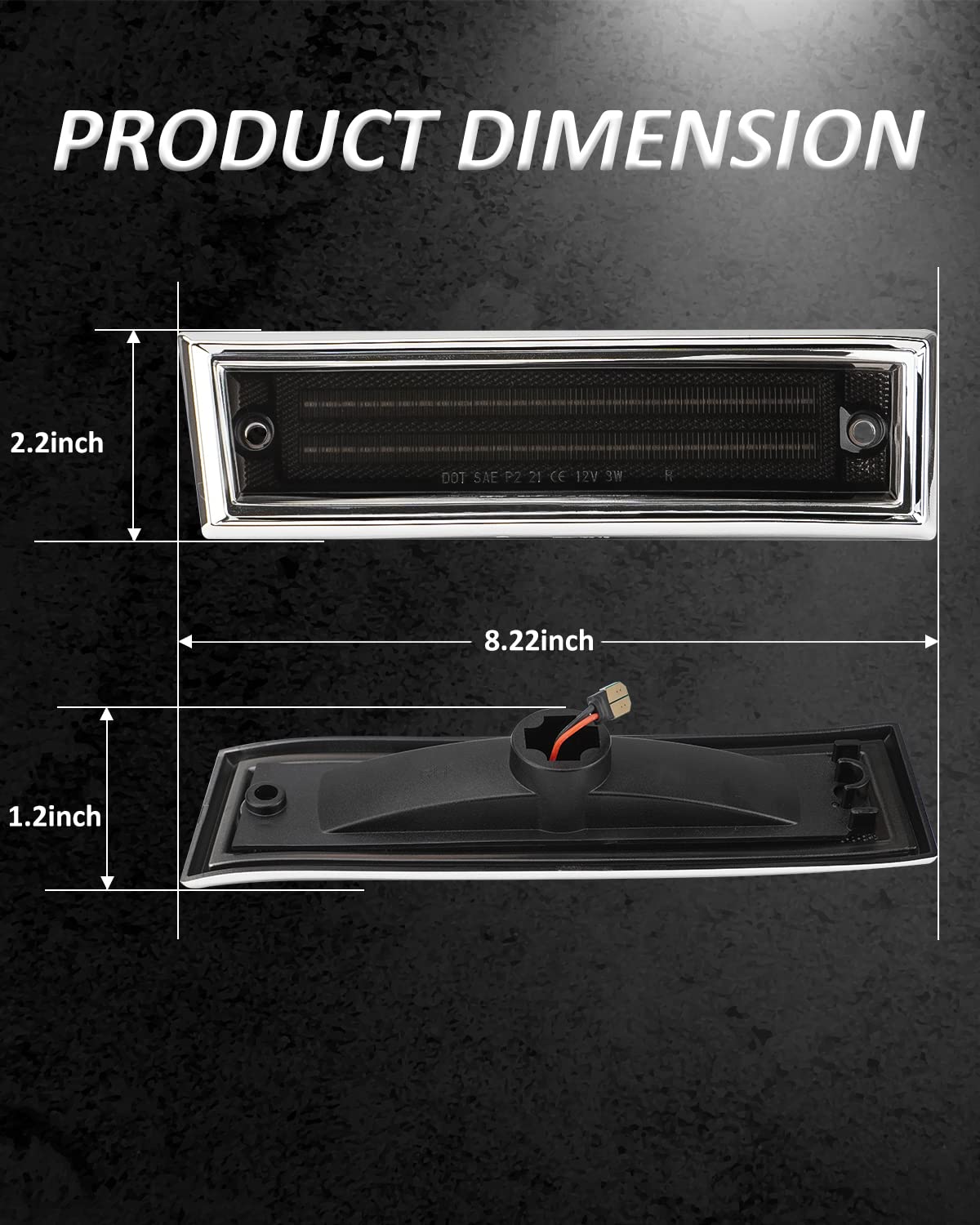 Durable PC/ABS housing on Bestview marker withstands weather and wear.