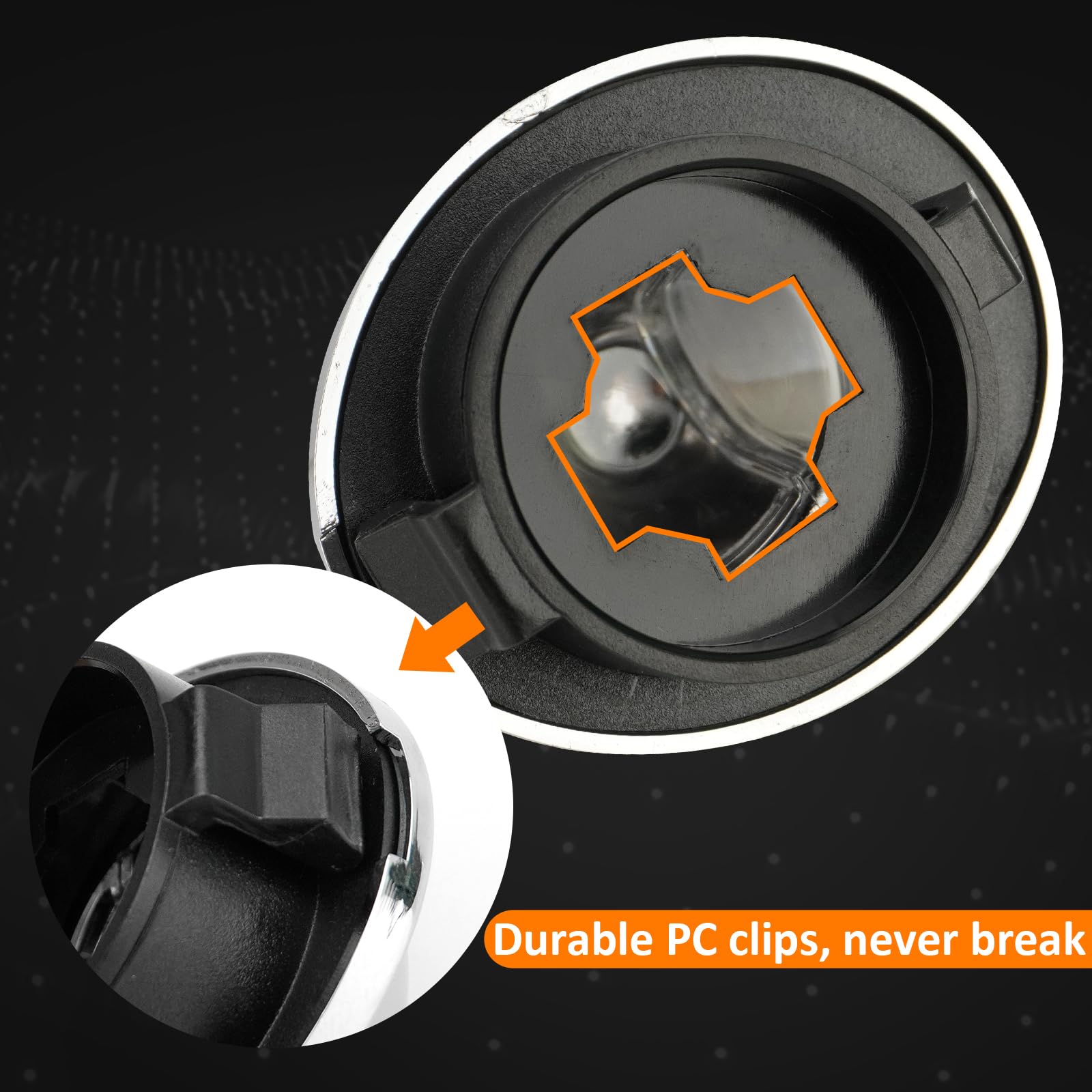 Plug-and-play installation for quick upgrade without professional wiring.