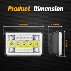 BESTZHEYU LED headlights close-up of diodes for high brightness