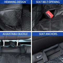 Besulen nonslip dog car seat cover prevents sliding for safe rides.