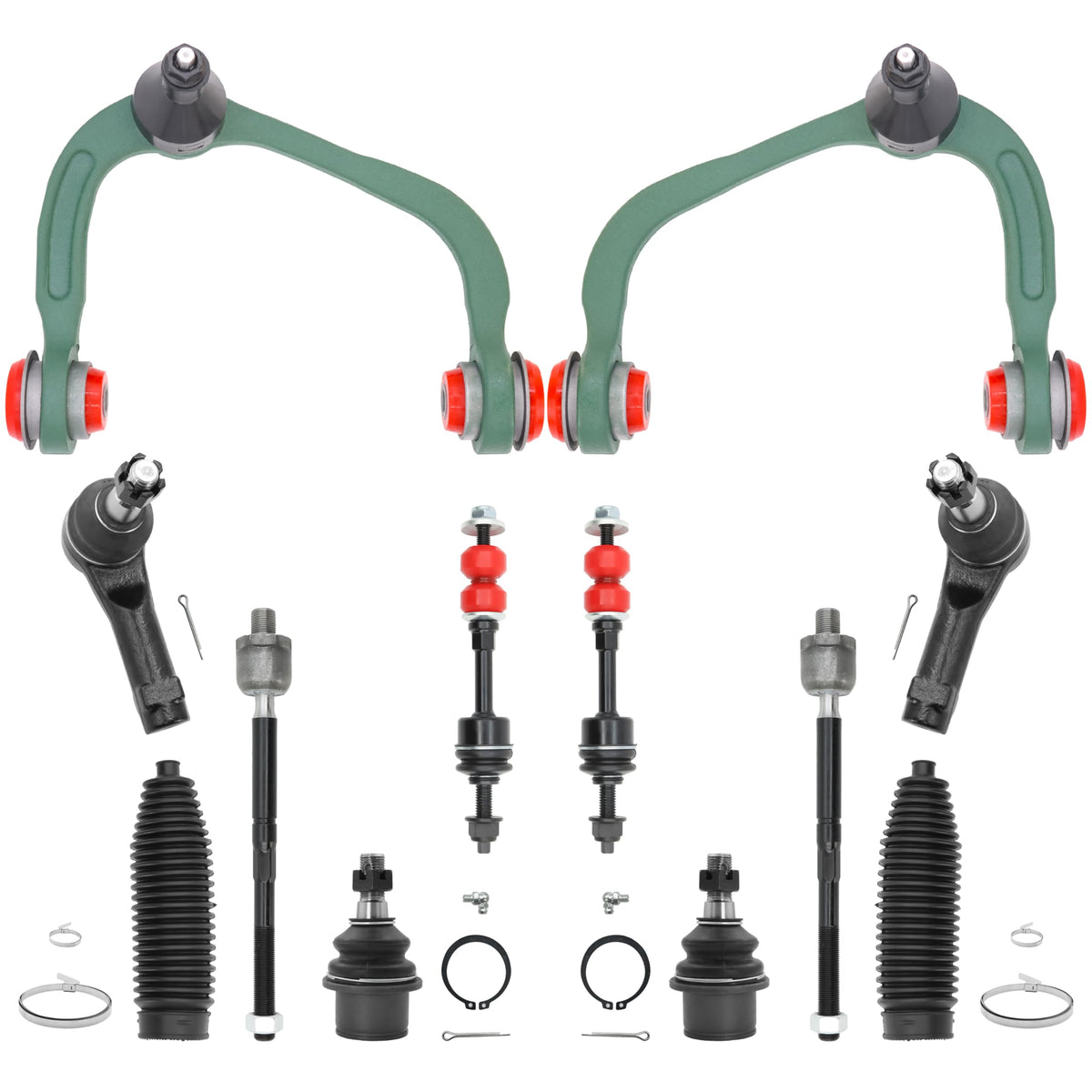 BETEIIAU 2WD front end upper control arms improve steering precision and durability
