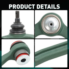 BETEIIAU outer-inner tie rod ends kit improves steering response and alignment.