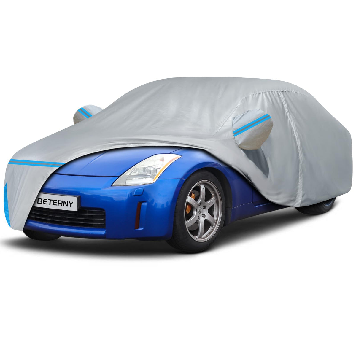 BETERNY 350Z waterproof car cover protects against rain and debris