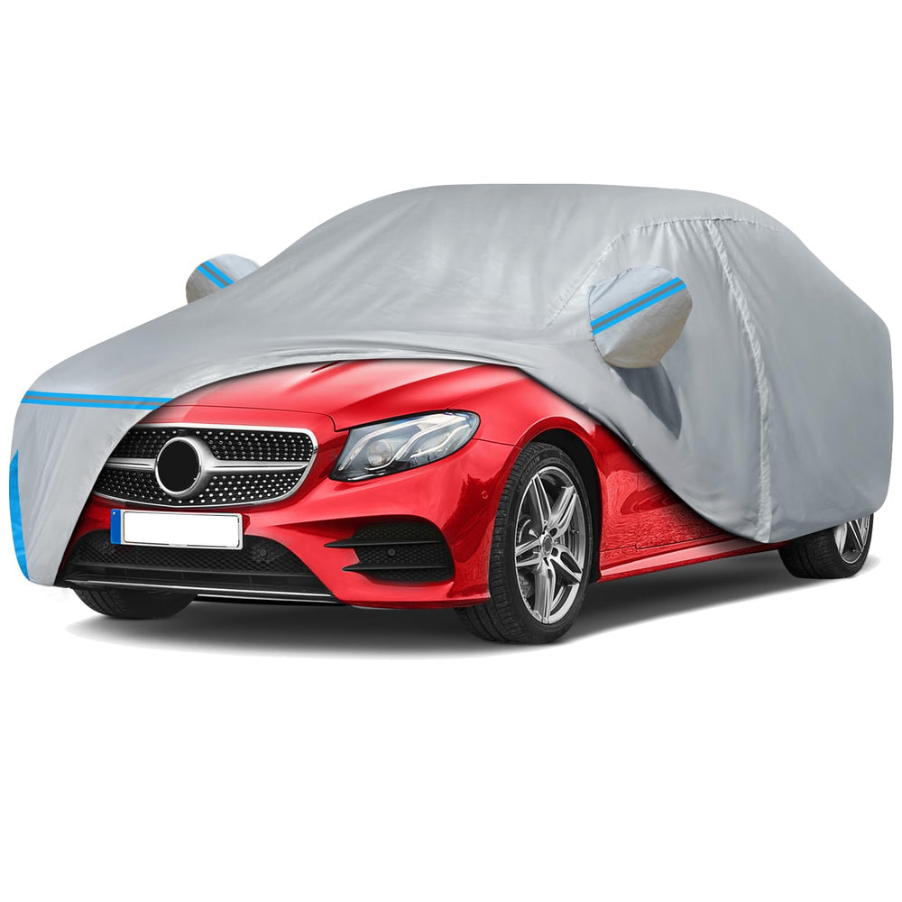 BETERNY Mercedes E-Class car cover waterproof exterior protects against rain and UV.