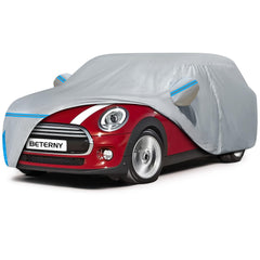 BETERNY Mini Cooper cover, front view, waterproof all-weather protection.