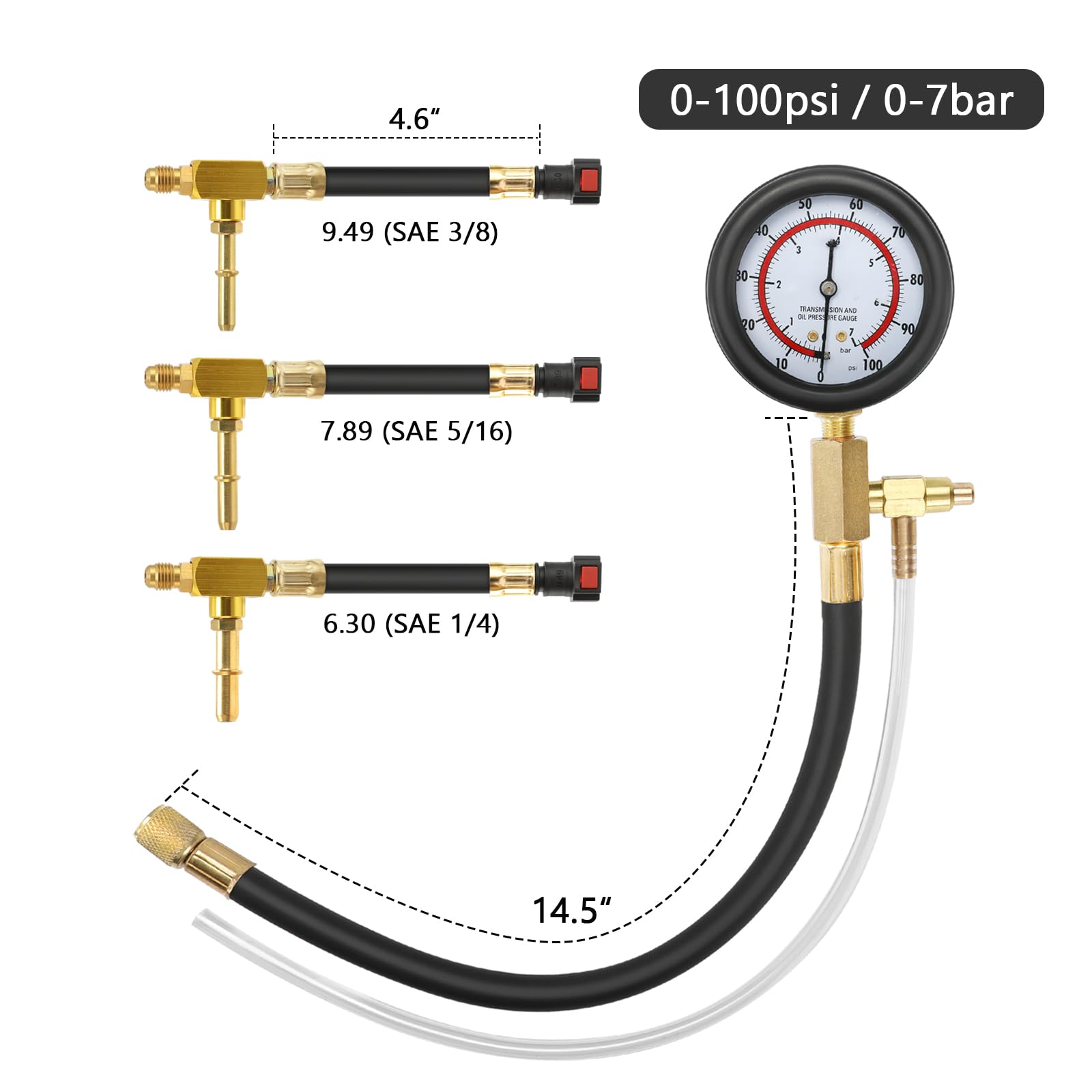 BETOOLL brass connectors ensure durable fuel testing connections