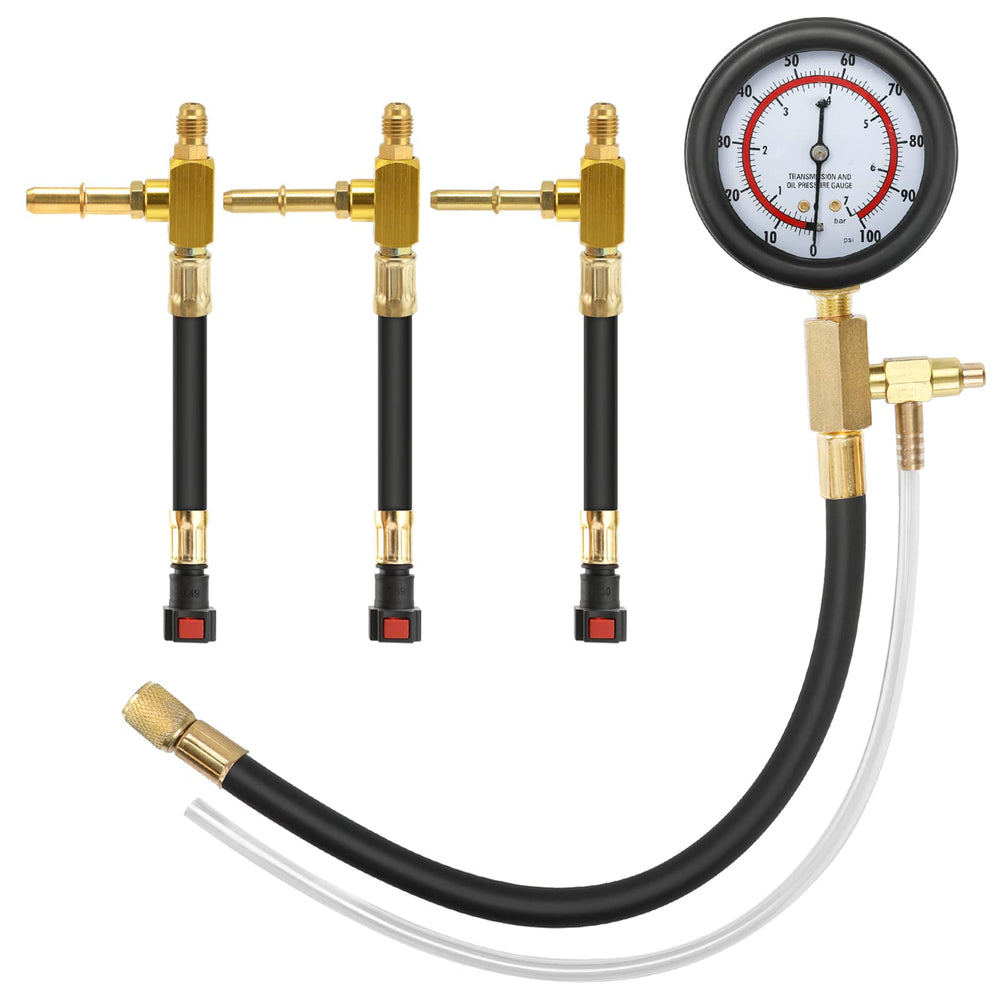 BETOOLL fuel pressure test kit gauge for quick engine diagnostics