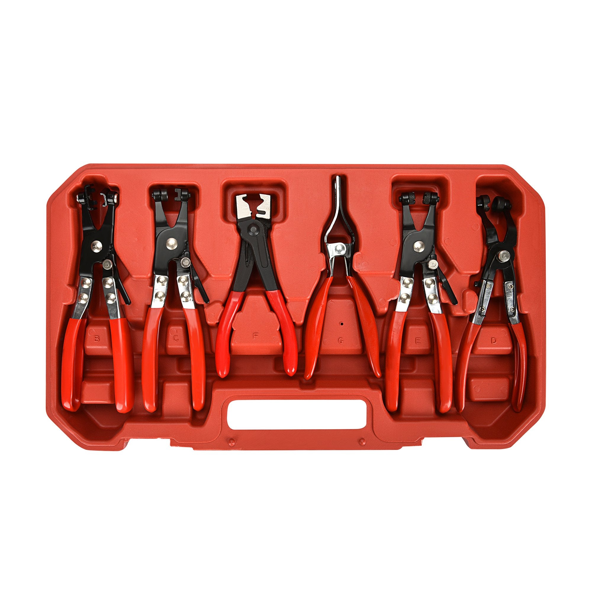 BETOOLL long-reach hose clamp pliers reaching hard-to-access areas