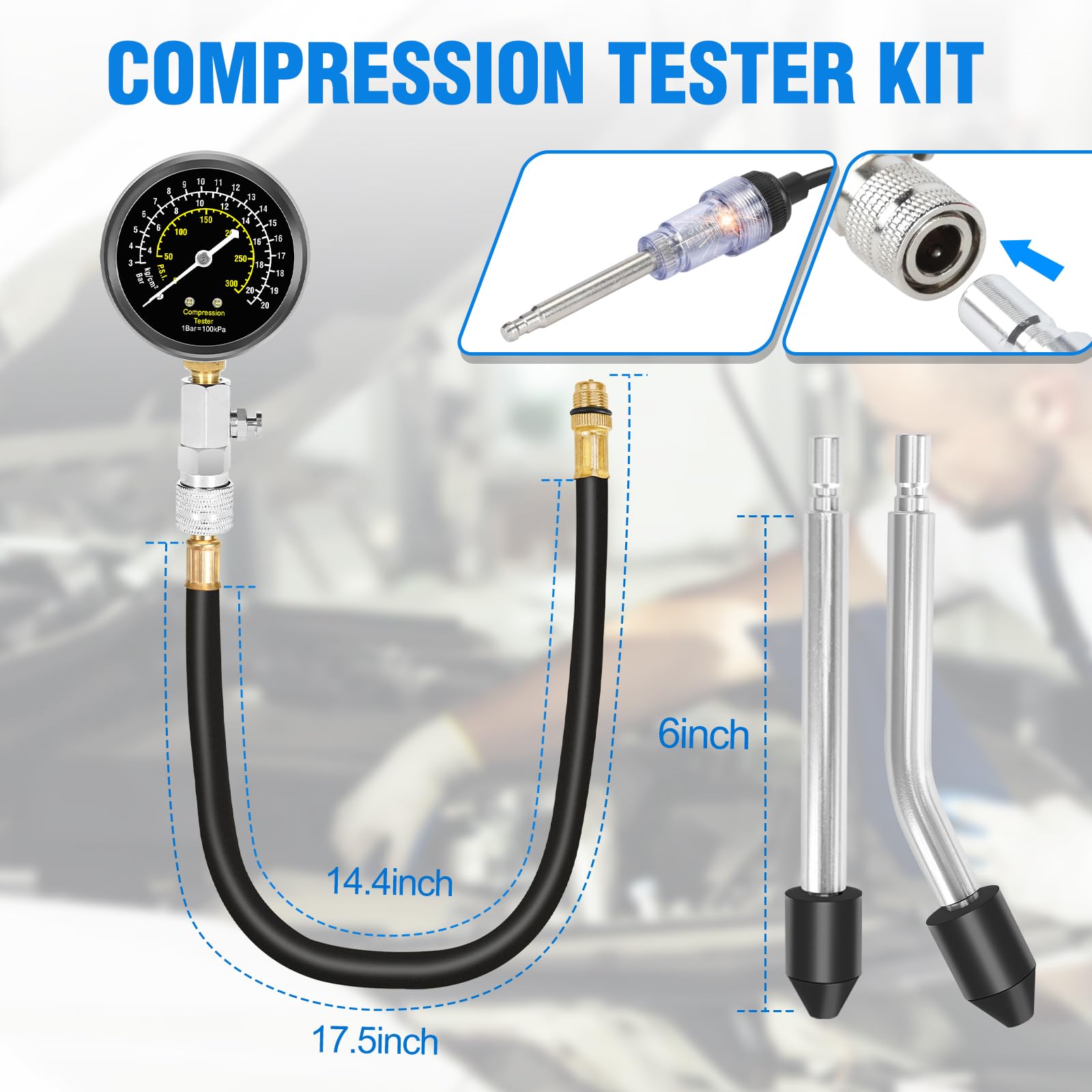 BETOOLL portable engine test tool for on-site use