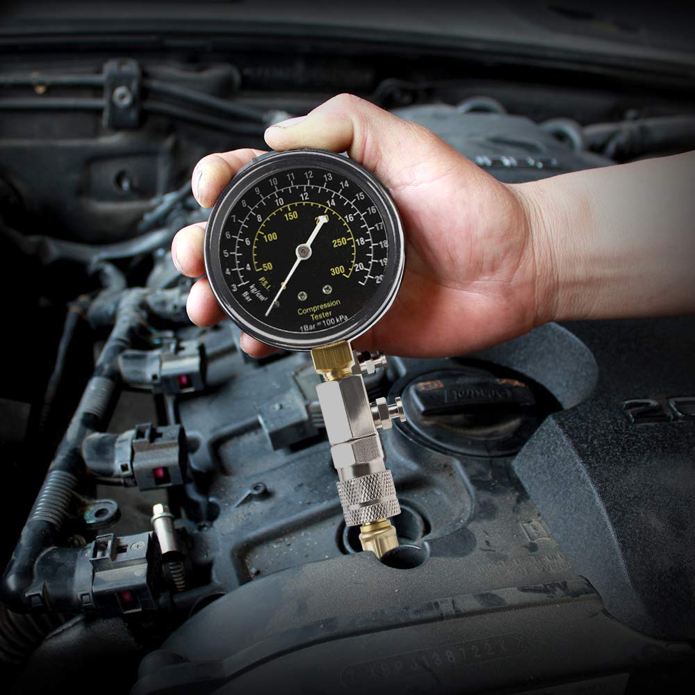 BETOOLL compact 8-piece set for on-site automotive diagnostics.