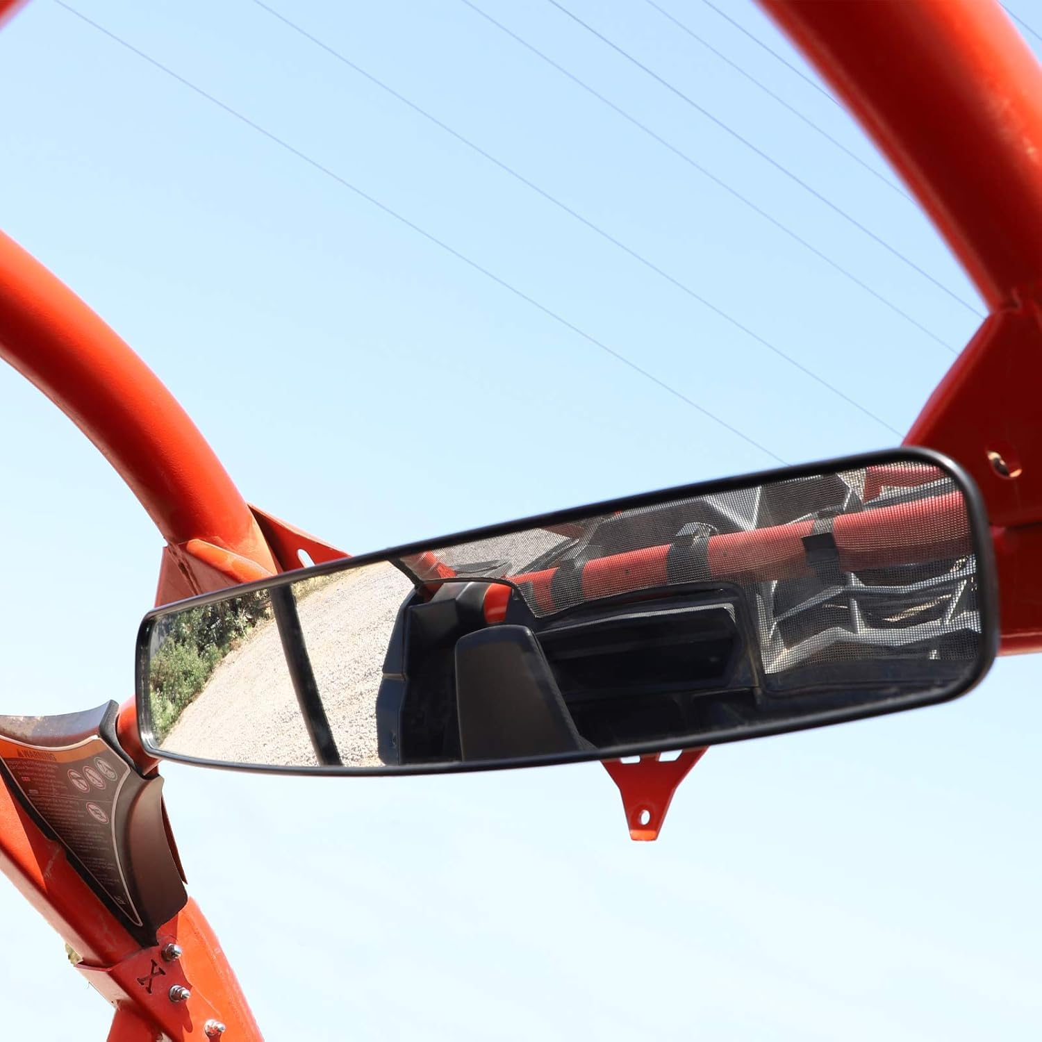 BETOOLL wide visibility enhances trail awareness during rides.