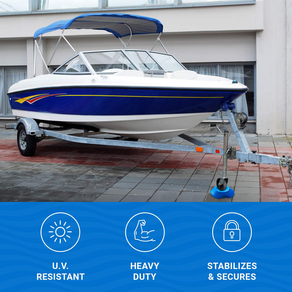Better Boat chocks secure tires up to 26 inches for safe storage