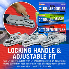 Better Boat locking handle demonstrates secure attachment with adjustable fit for various tongues
